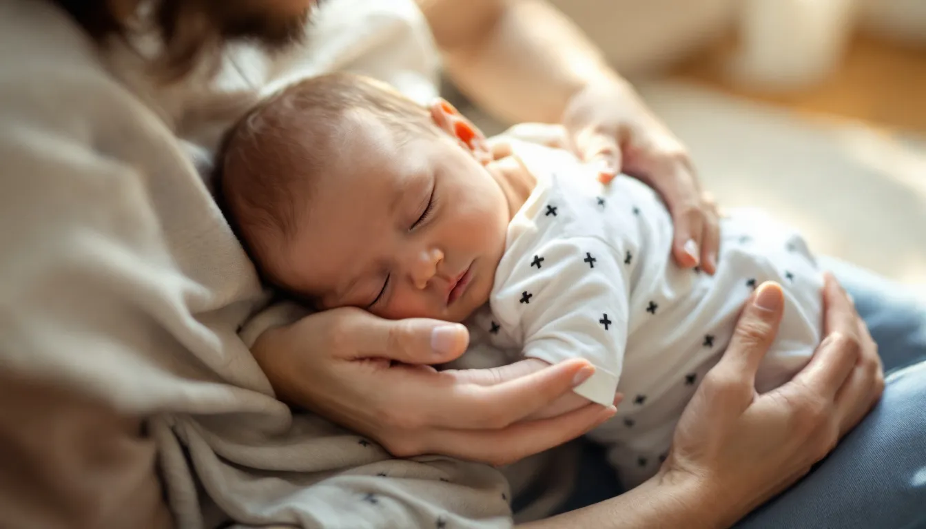Seltsame Ticks mit dem Baby