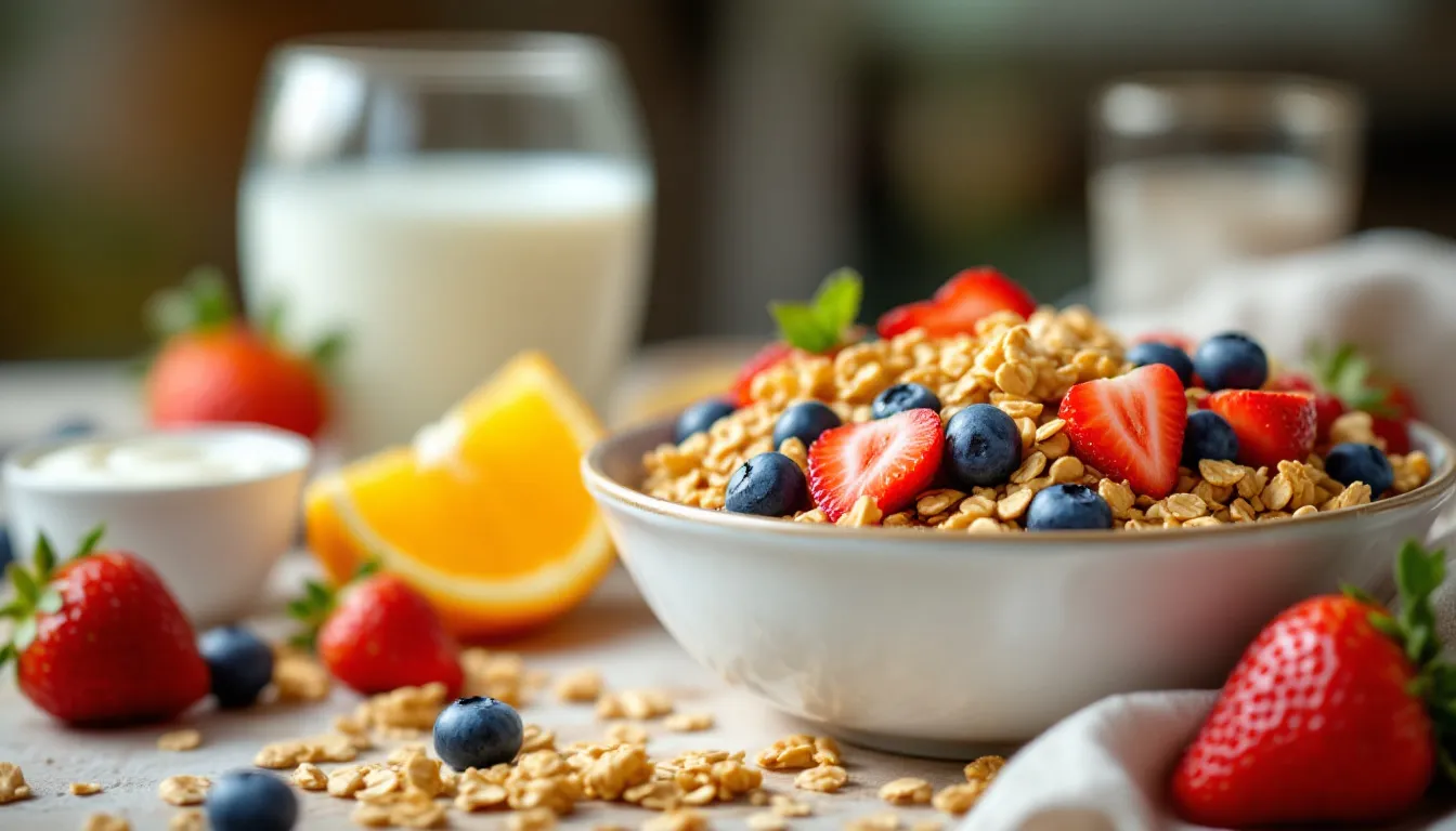 Müsli-Frühstück