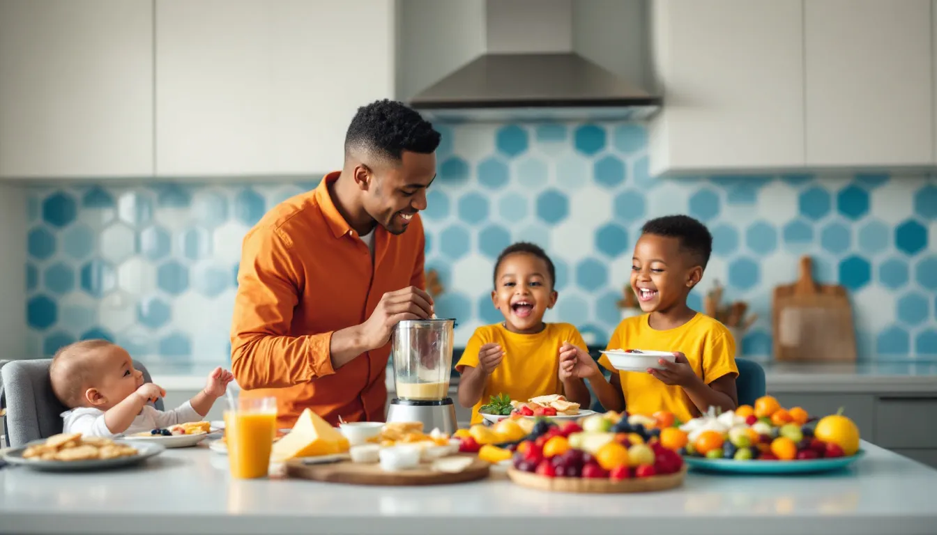 Gemeinsames Essen: Gesunde Snacks für Kinder