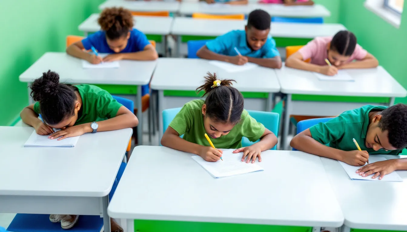 Kinder im Klassenzimmer
