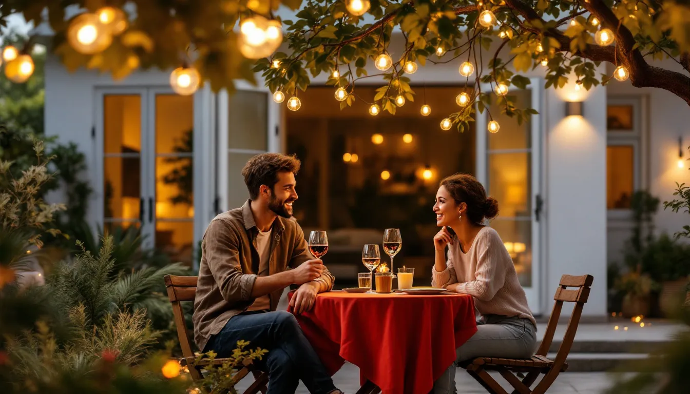 Abendessen im Freien