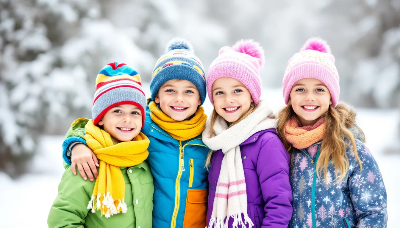 Kinder im Schnee