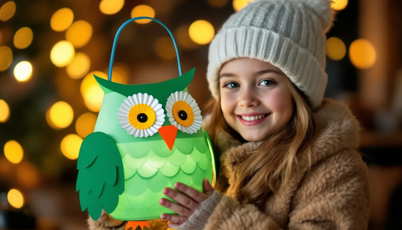 Kinder mit Laternen