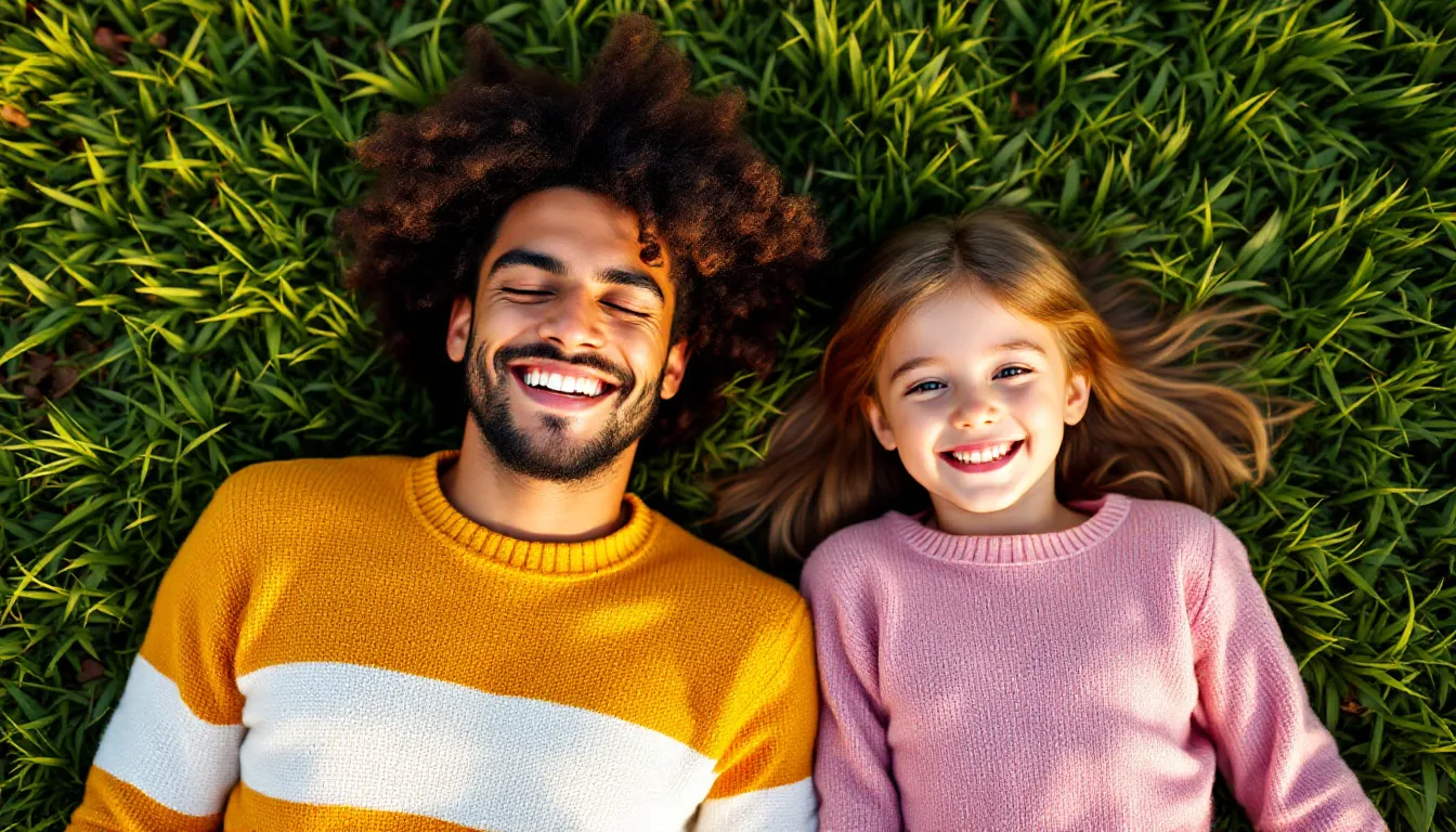 Kinder lachen gemeinsam über Witze