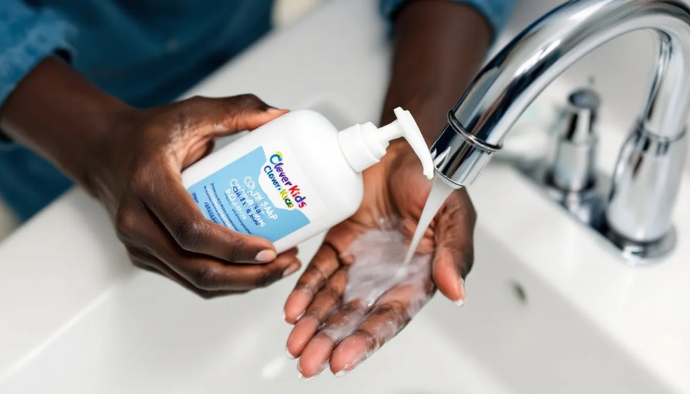Clever Kids Color Safe Soap im Einsatz