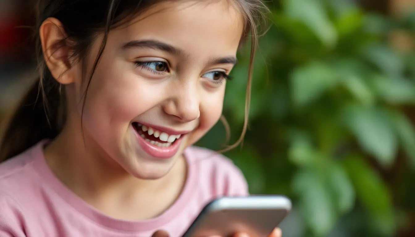 Jugendlicher mit Smartphone nutzt Sprachnachricht statt Telefonat
